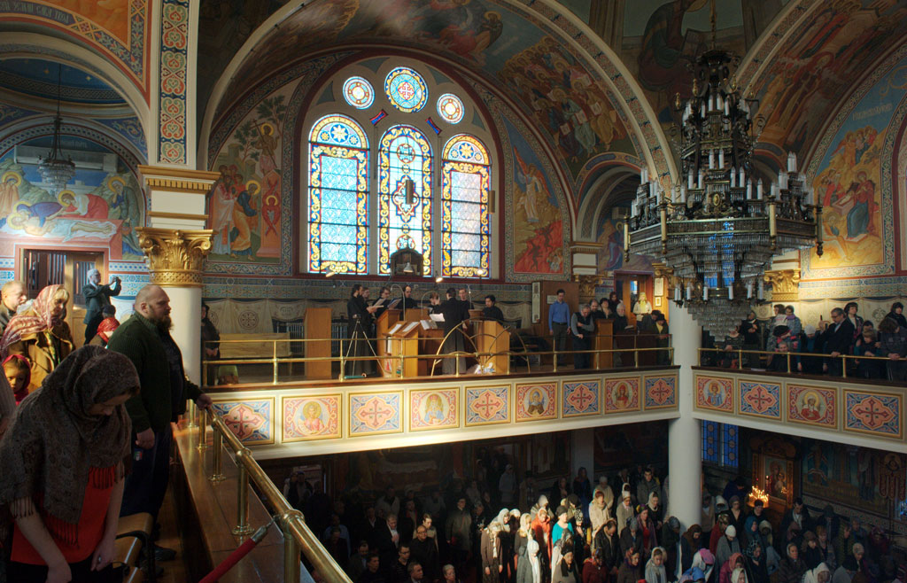 Свято-троицкая русская православная церковь Канадской епархии. Russian Orthodox Church of the Holy Trinity. 