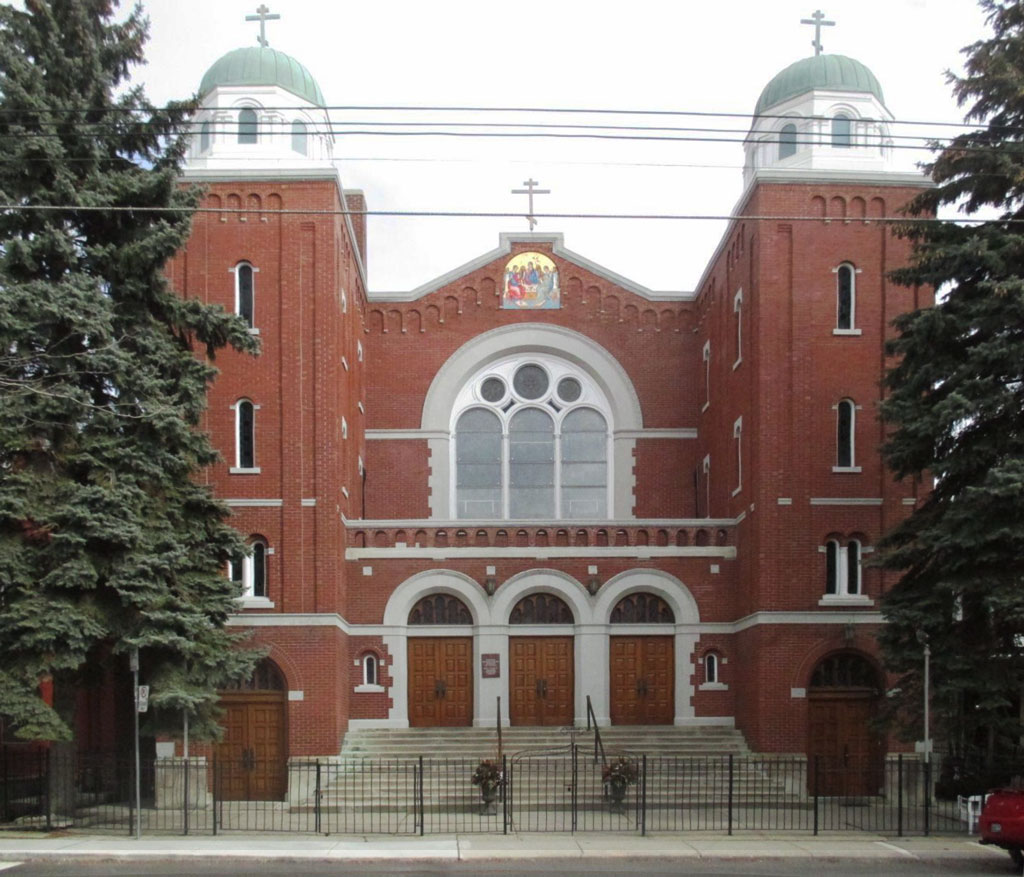 Свято-троицкая русская православная церковь Канадской епархии. Russian Orthodox Church of the Holy Trinity. 