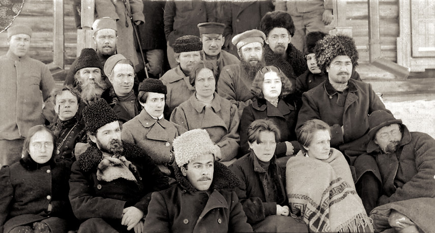 Группа эсеров в Акатуйской каторжной тюрьме